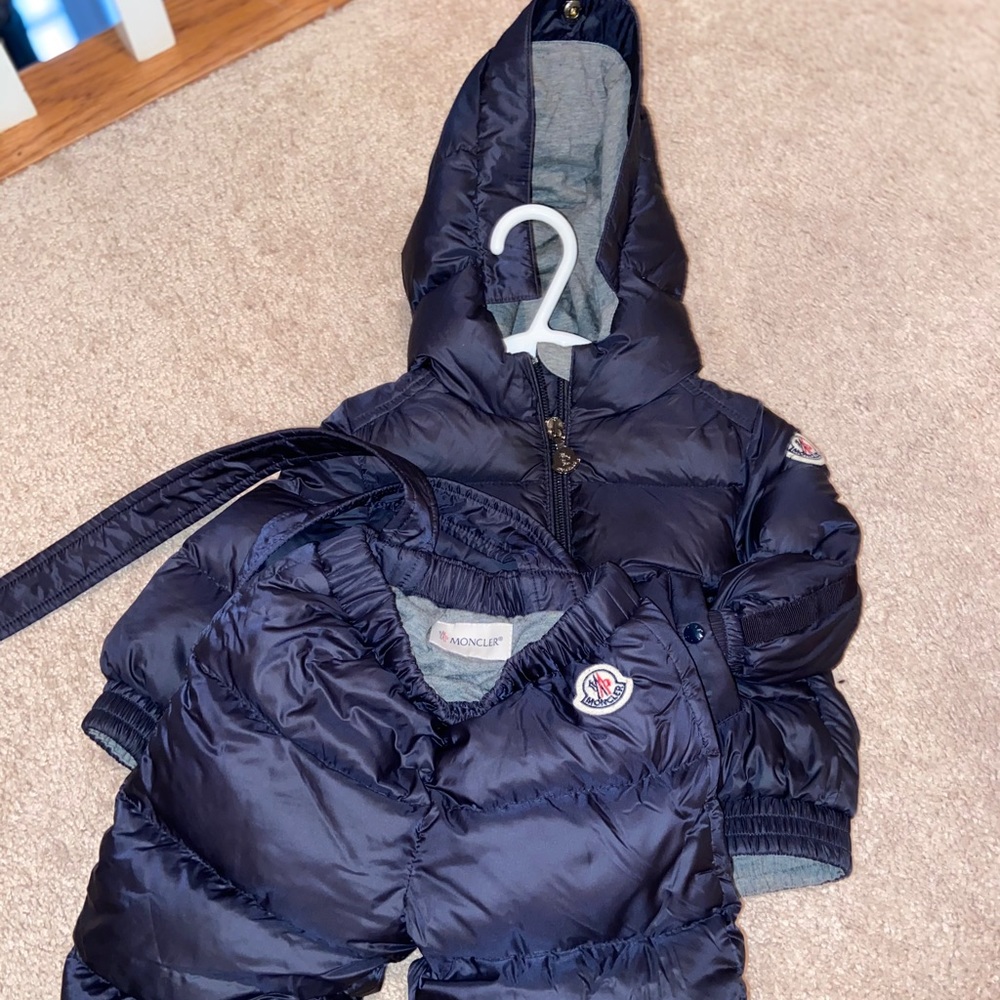 Baby moncler snow suit